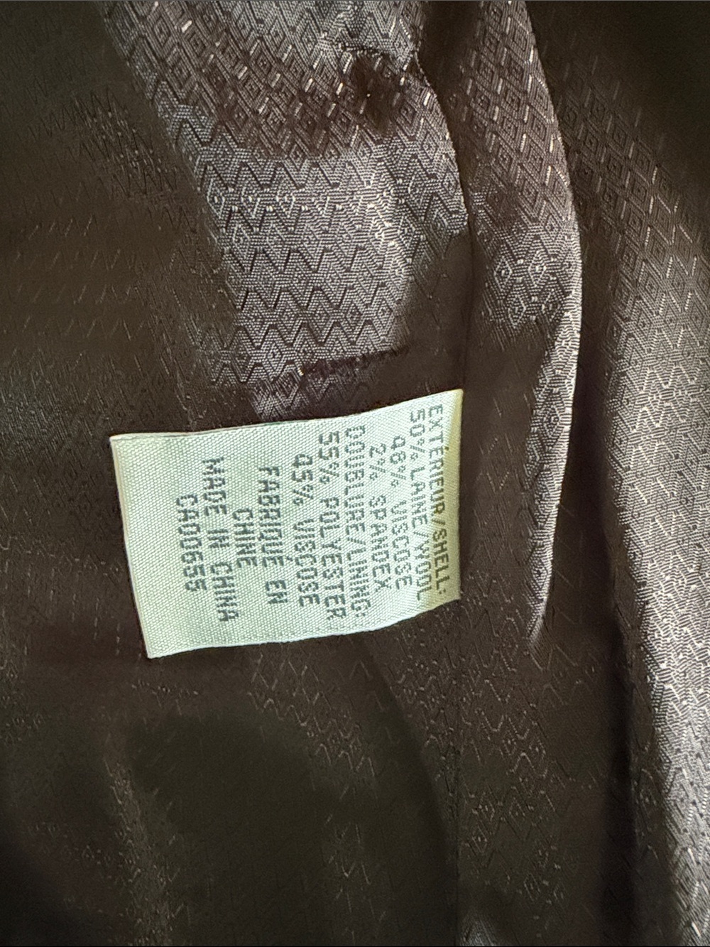 RW&CO. Women's Brown Tweed Vest with Button Front size XS - Picture 9 of 16